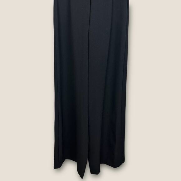 Julia Jordan Sleeveless Classic Wide Leg Jumpsuit Black Size 6 Cocktail Formal - Picture 13 of 14